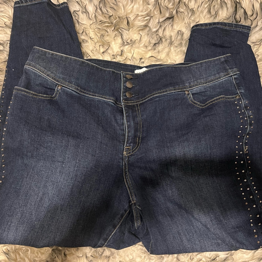 Lane Bryant Size 18 jeans with studs